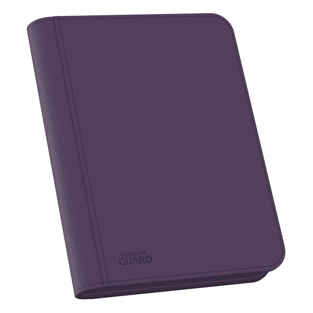 Ultimate Guard Zipfolio (160 double-sleeved cards) 8-Pocket 70 x 97 mm Xenoskin - Purple